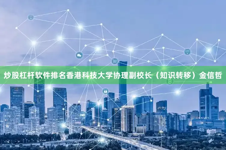 炒股杠杆软件排名香港科技大学协理副校长（知识转移）金信哲